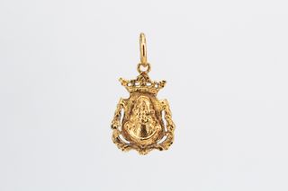 Medalla De Oro De 18K.. Ref: 026-03-01022
