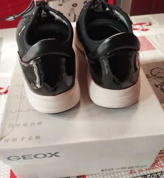 Zapatillas Geox Mujer Negras