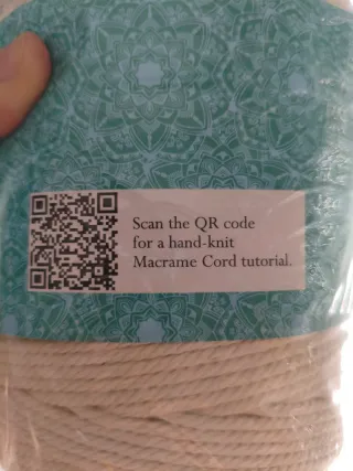 Madeja Cuerda Macramé 3mm x 300m