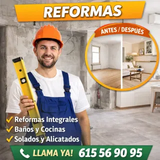 Servizi di Ristrutturazione Completa Tel. 615 56 90 95