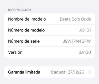 Beats Solo Buds Auricolari Bluetooth Neri