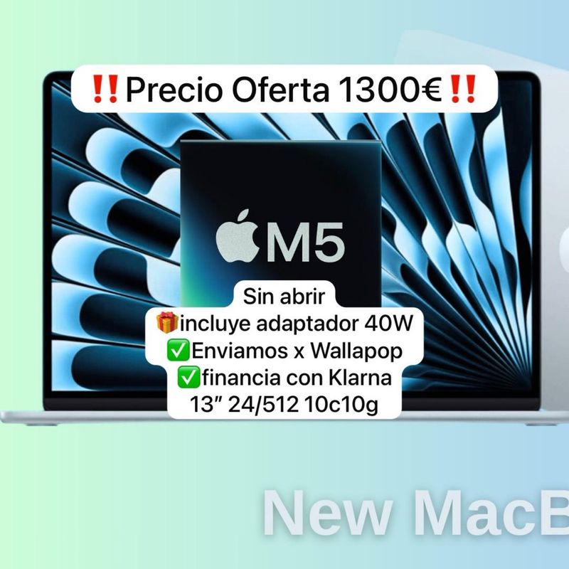MacBook Air M5 13 24GB 512GB SIN ABRIR