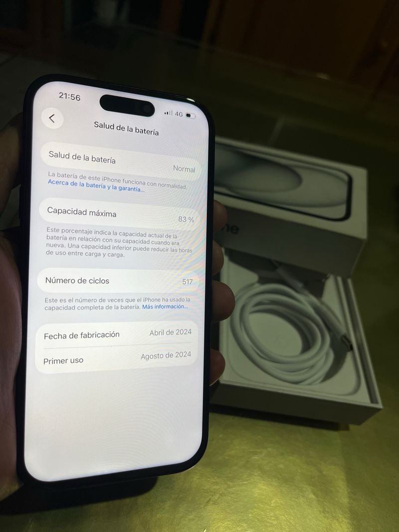 iPhone 15 128GB Negro Mate afbeelding 4
