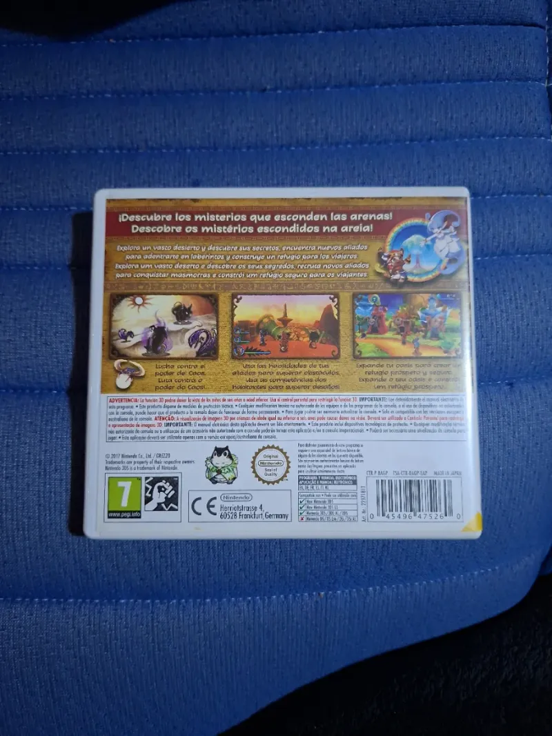 Juego Ever Oasis Nintendo 3DS afbeelding 2