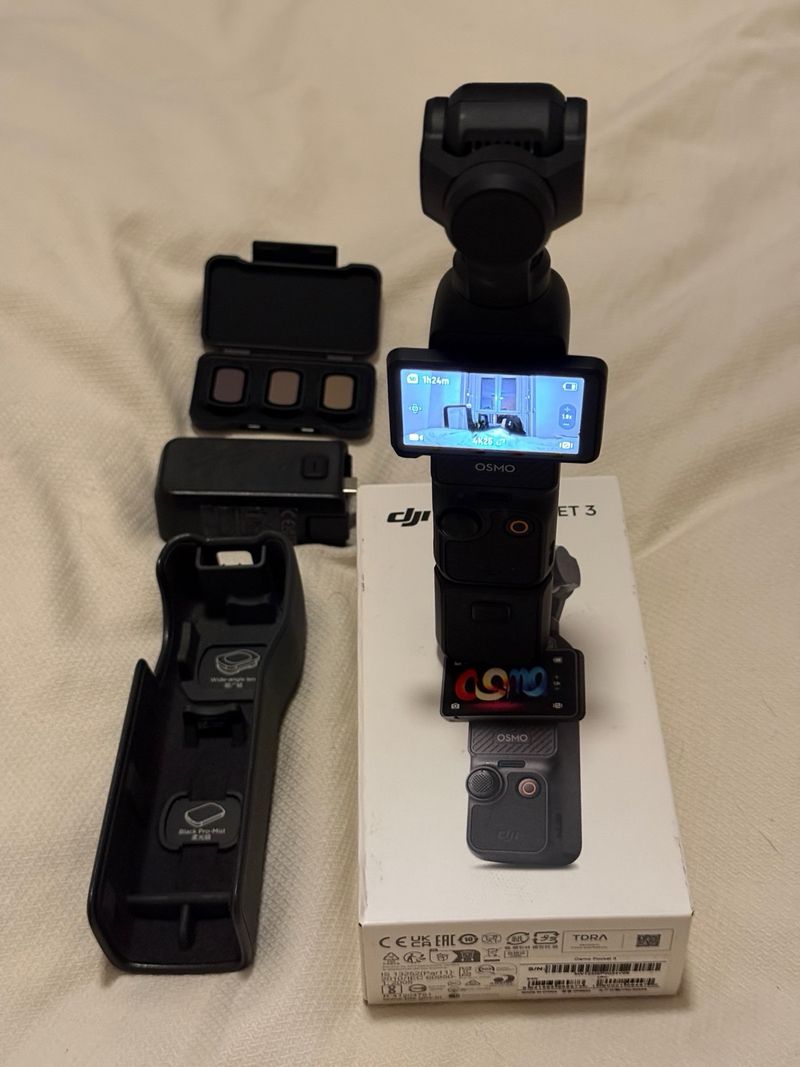 DJI Osmo Pocket 3 Creator/Kit con batería extra... afbeelding 4