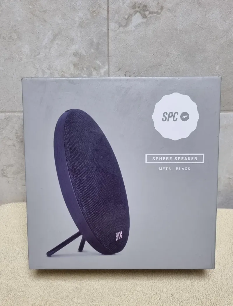 Altavoz Bluetooth SPC Sphere Metal Negro