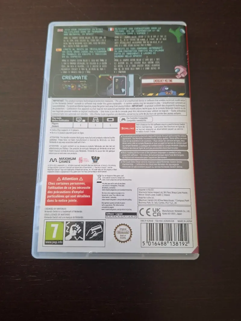 Among Us Crewmate Edition Nintendo Switch afbeelding 5