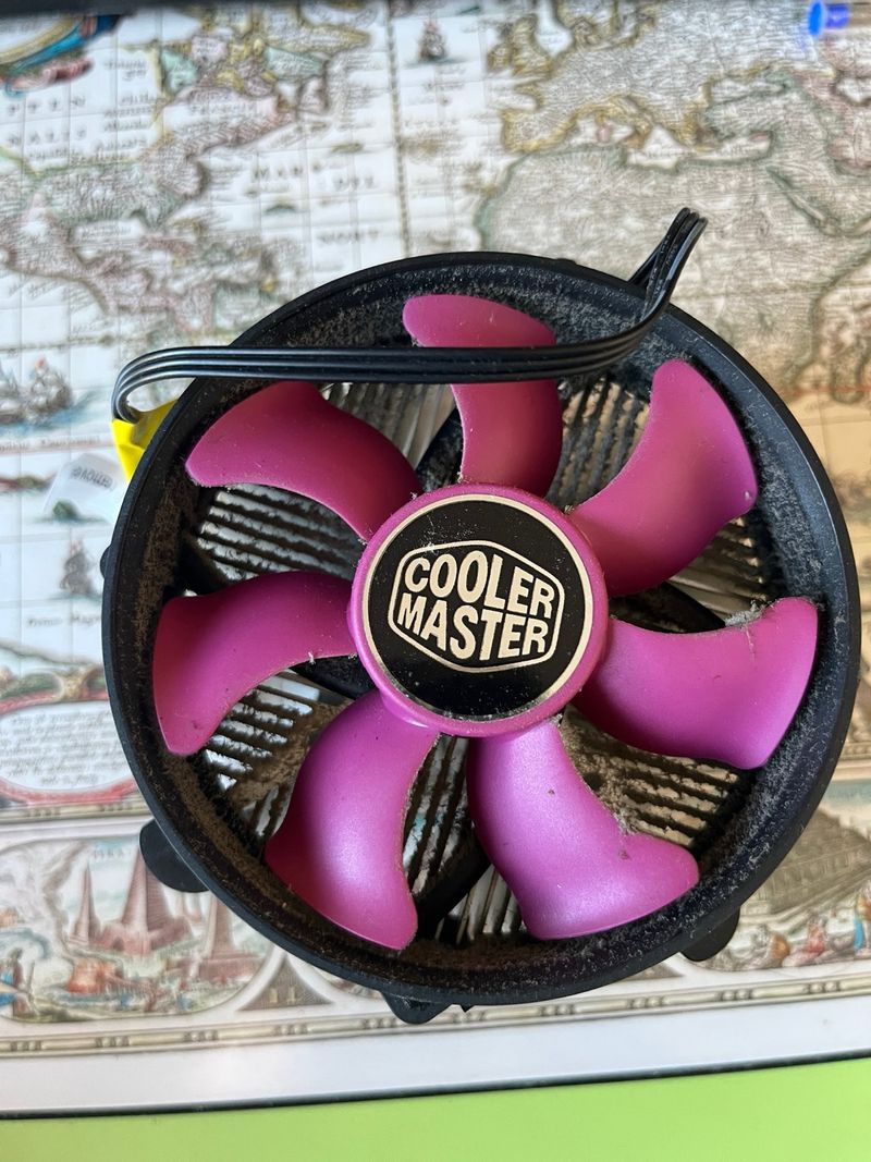 Ventilador Cooler Master Morado