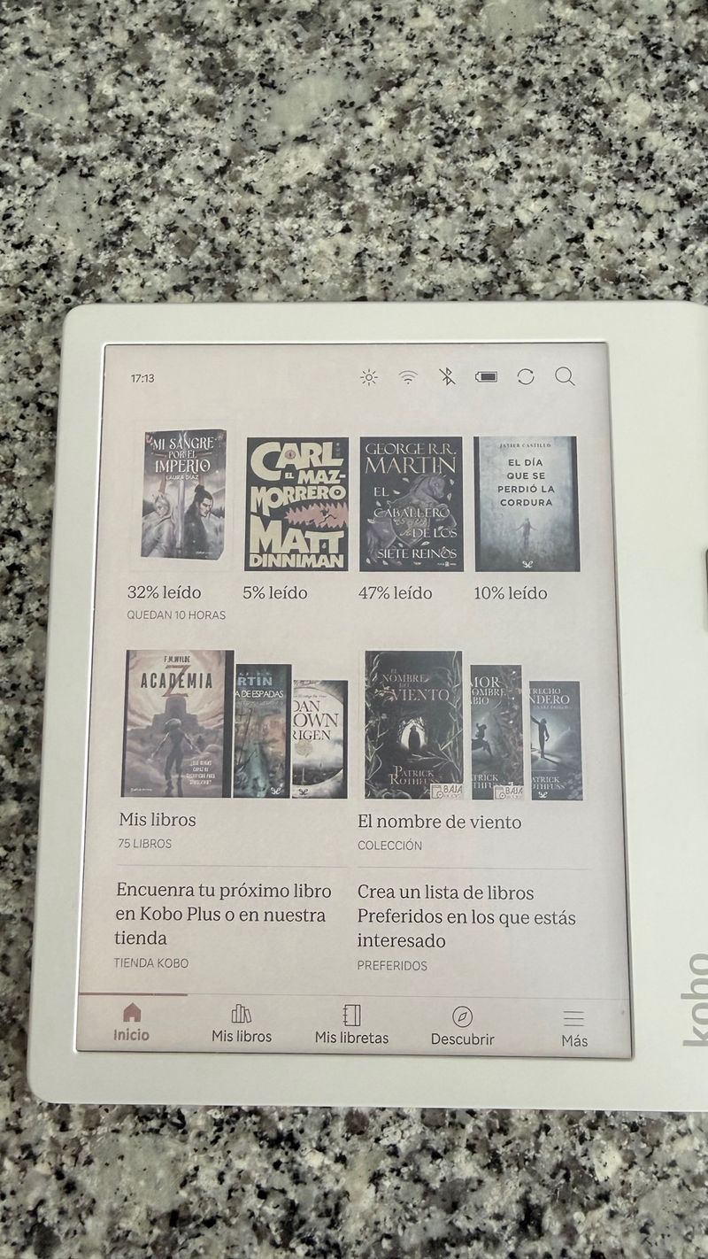 Kobo Libra Colour Blanco afbeelding 2