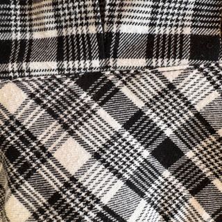 Falda mini tartán Upim plisada Talla S