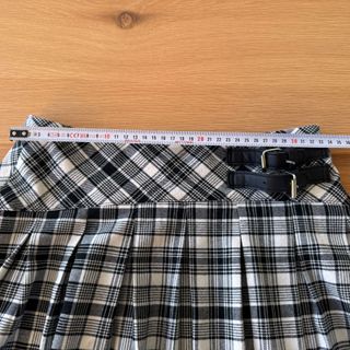 Falda mini tartán Upim plisada Talla S