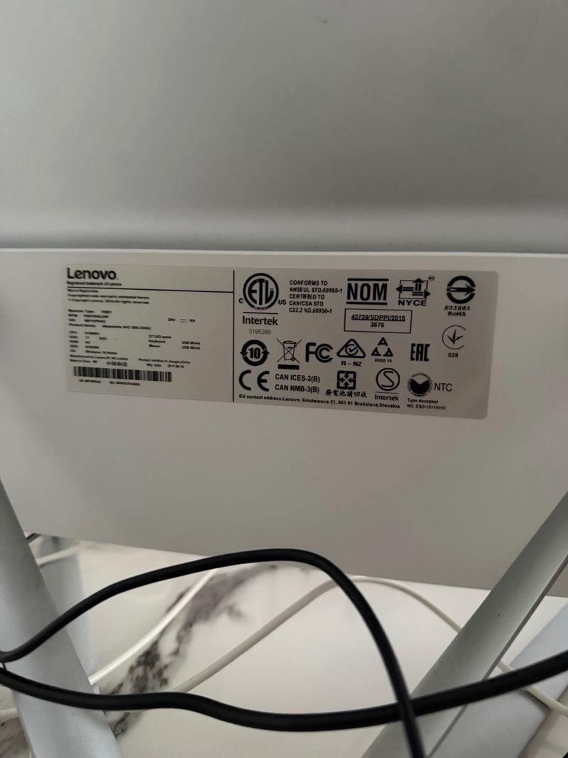 Ordenador Lenovo Blanco afbeelding 2