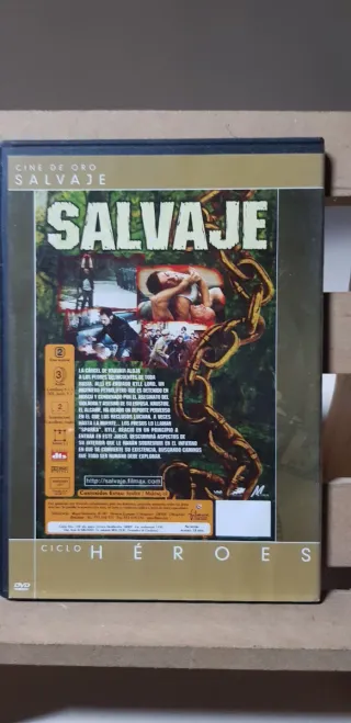 DVD Salvaje Van Damme Cine de Oro Héroes
