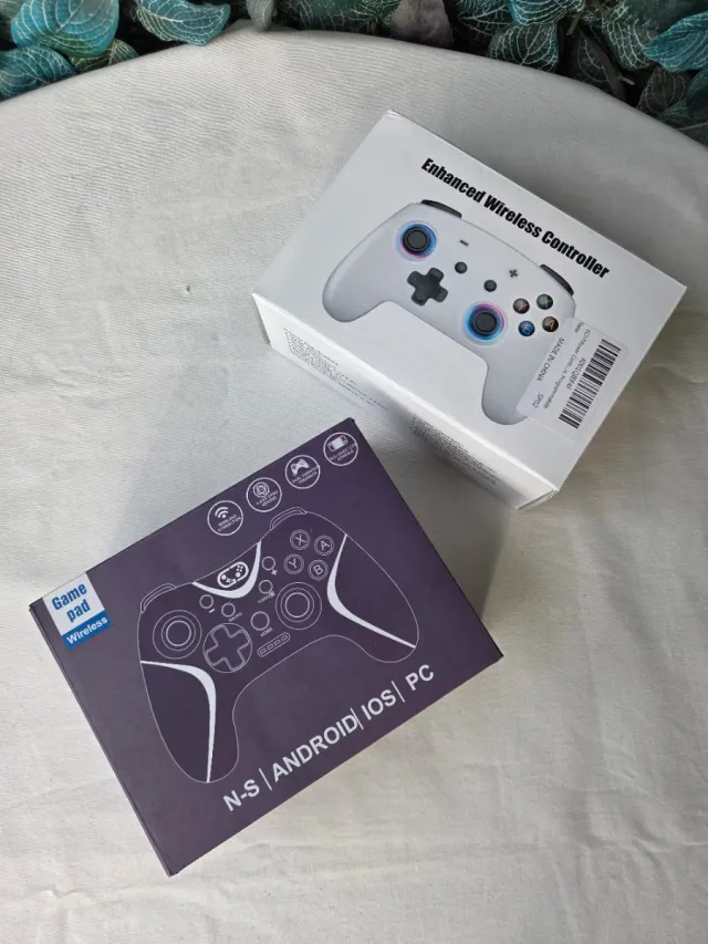 2 Mandos Inalámbricos Gamepad N-S Android iOS PC