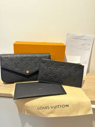Louis Vuitton Pochette Felicie Negro/Oro