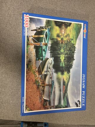 Puzzle 1000 Piezas Paisaje Barcas