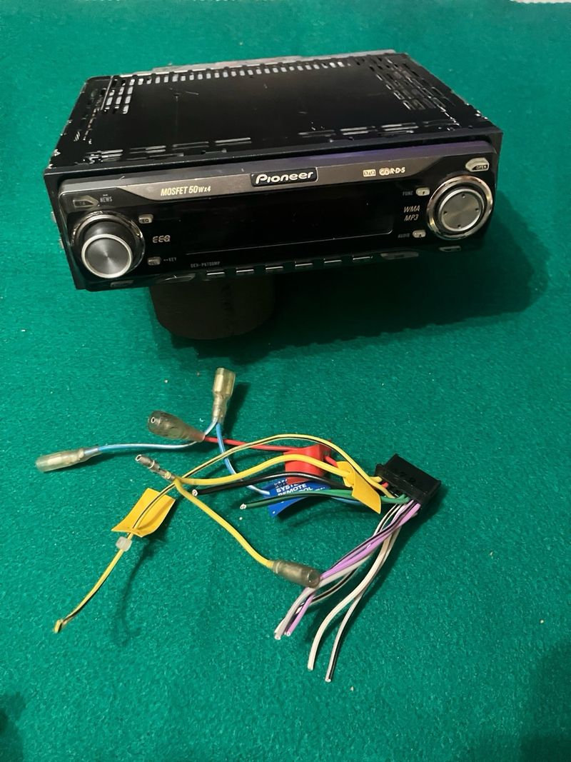 Radio CD Pioneer DEH-P6700MP Negro afbeelding 3