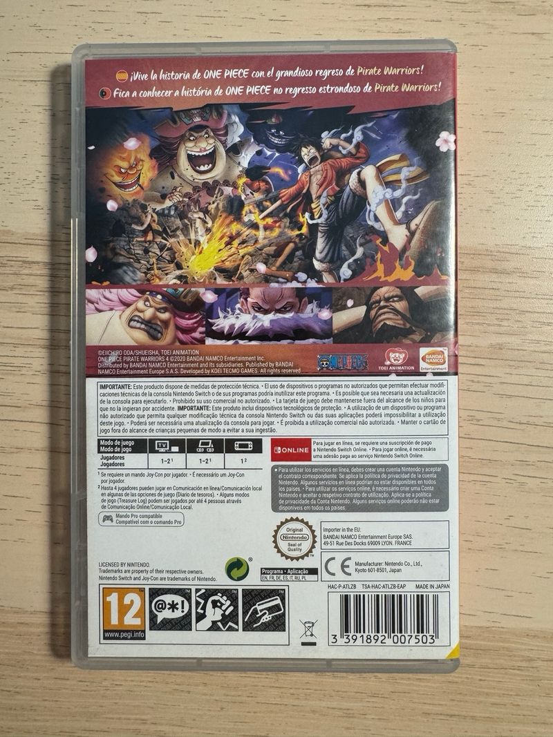 One Piece Pirate Warriors 4 Switch PAL ES afbeelding 2