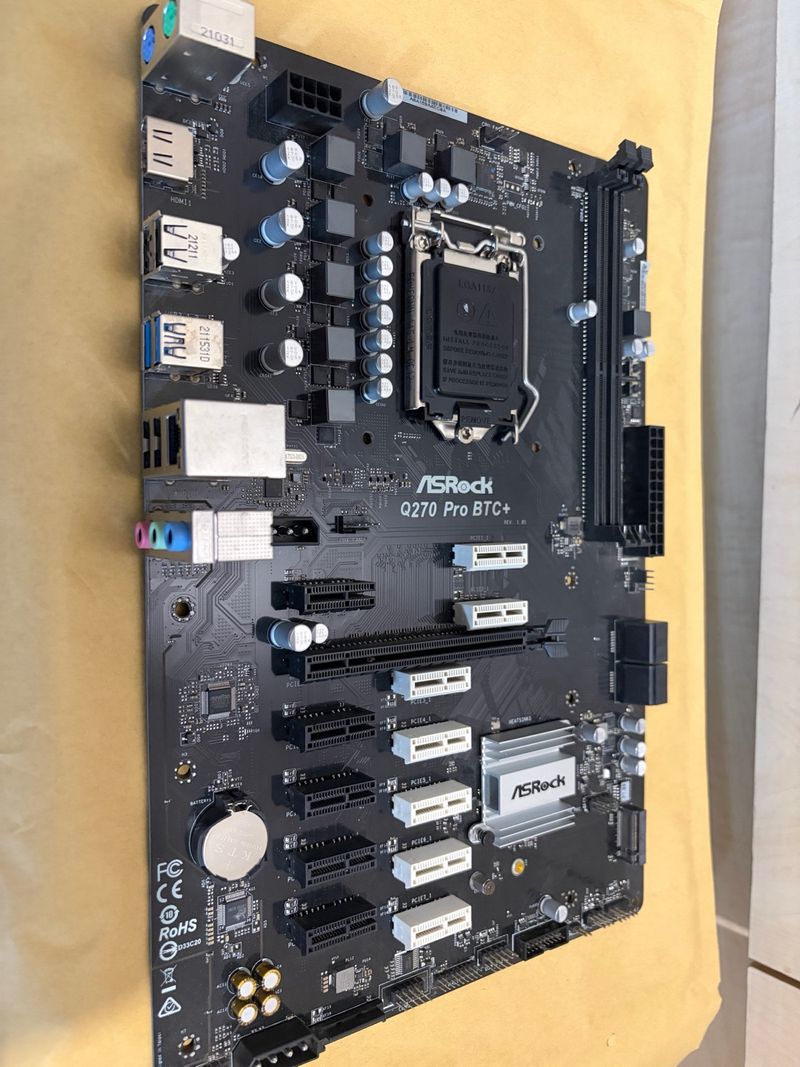 Placa base mineria