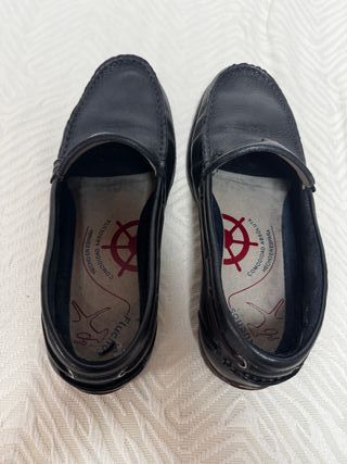 Mocasines Fluchos Piel Negro Talla 44