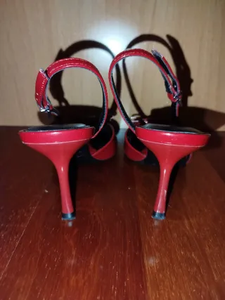 Sandalias Zara Talla 35 Rojas