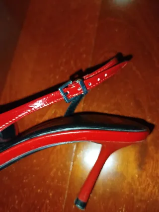 Sandalias Zara Talla 35 Rojas