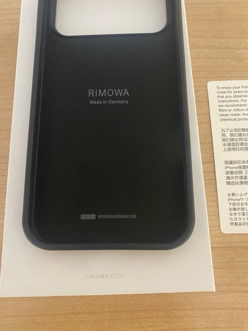 Funda Rimowa Negra iPhone 17 Pro Max afbeelding 4