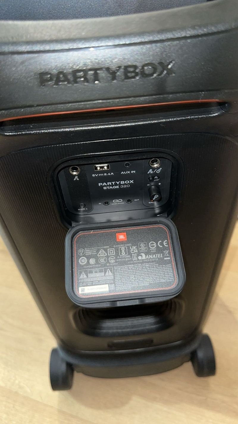 Altavoz Portátil JBL PartyBox Stage 320 Negro afbeelding 4