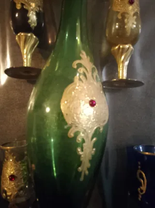 Set Bottiglia Genio con 4 Bicchierini