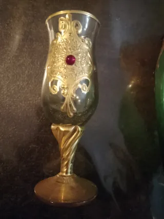 Set Bottiglia Genio con 4 Bicchierini