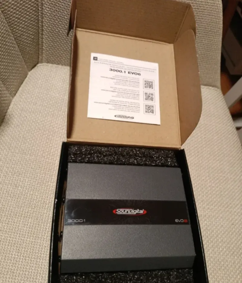 Soundigital 3000.1 EVO6 4ohm Amplificador