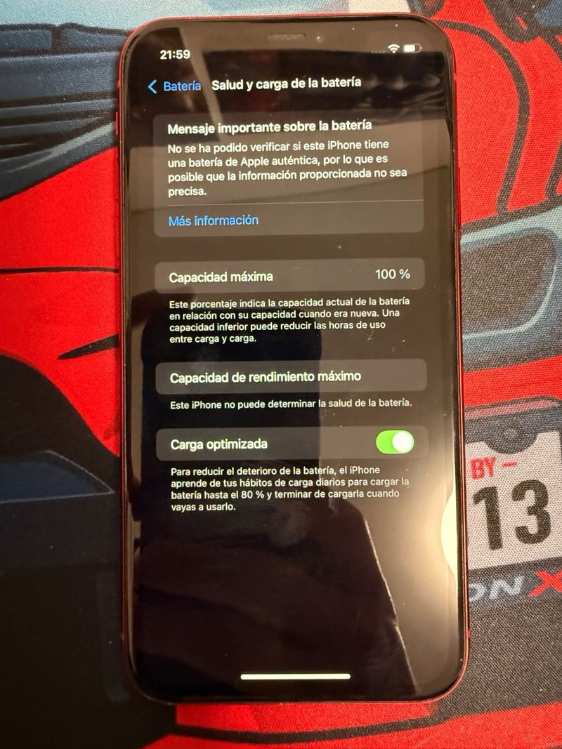 iPhone XR 64 GB Rojo afbeelding 4