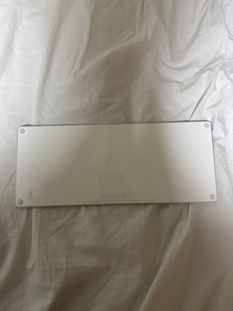 Teclado Apple Plata y Blanco afbeelding 2
