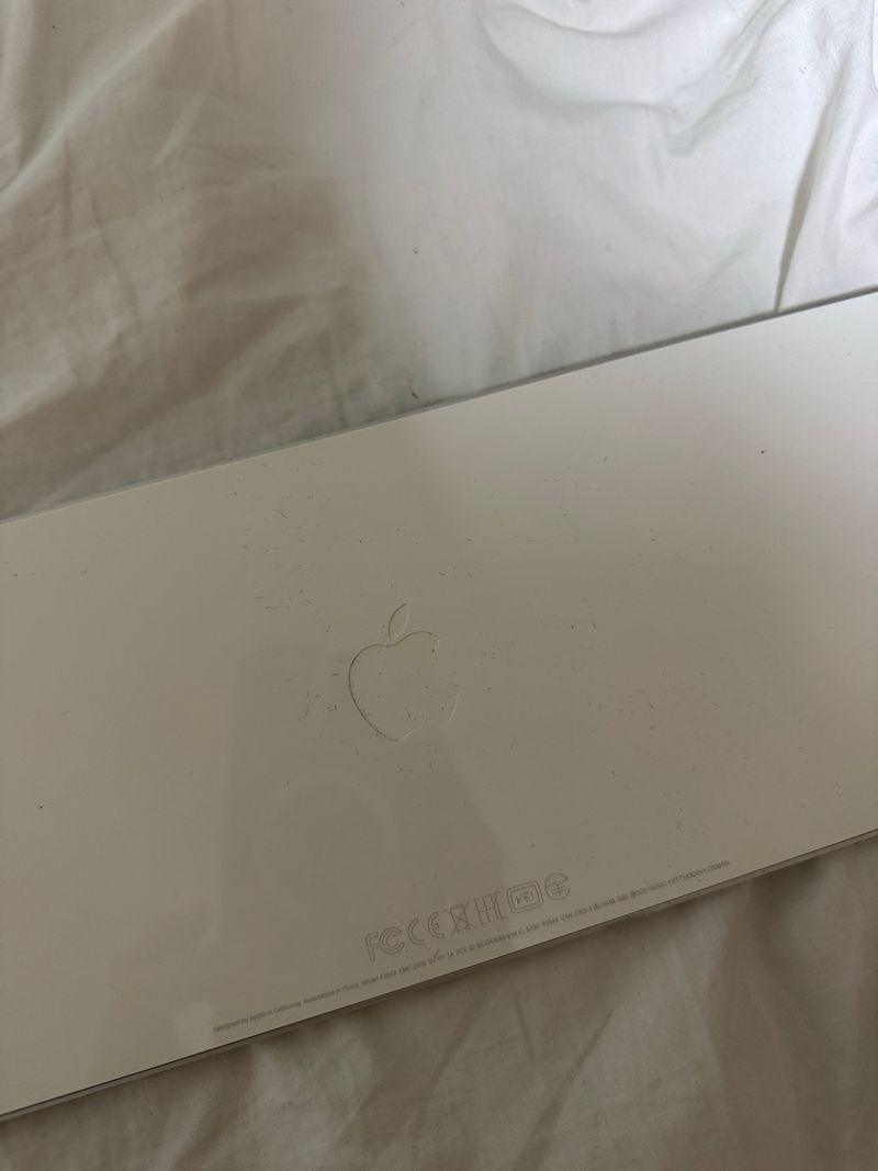 Teclado Apple Plata y Blanco afbeelding 3