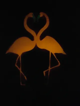 Camiseta sin mangas H&M flamencos rosa