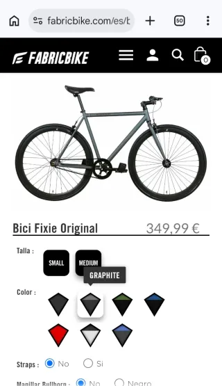 Bicicleta Fixie Original Nueva