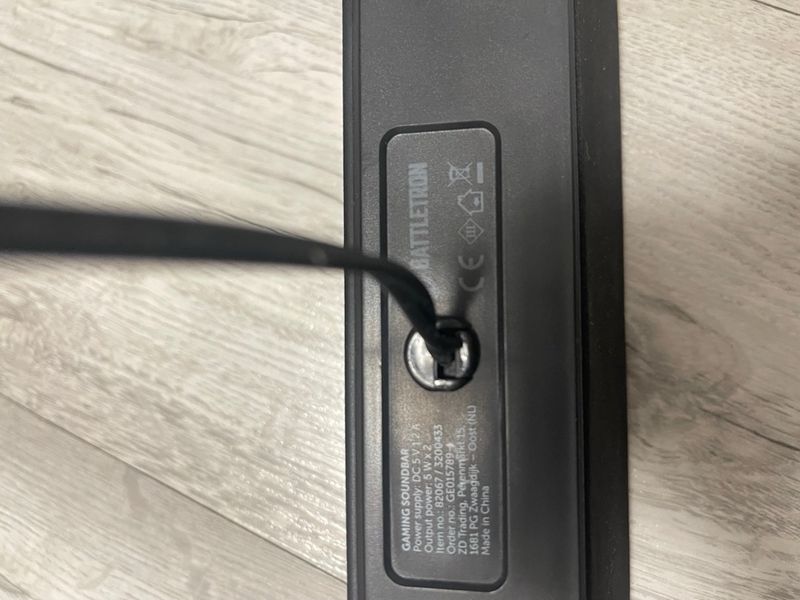 Barra de Sonido Battletron Negra afbeelding 3