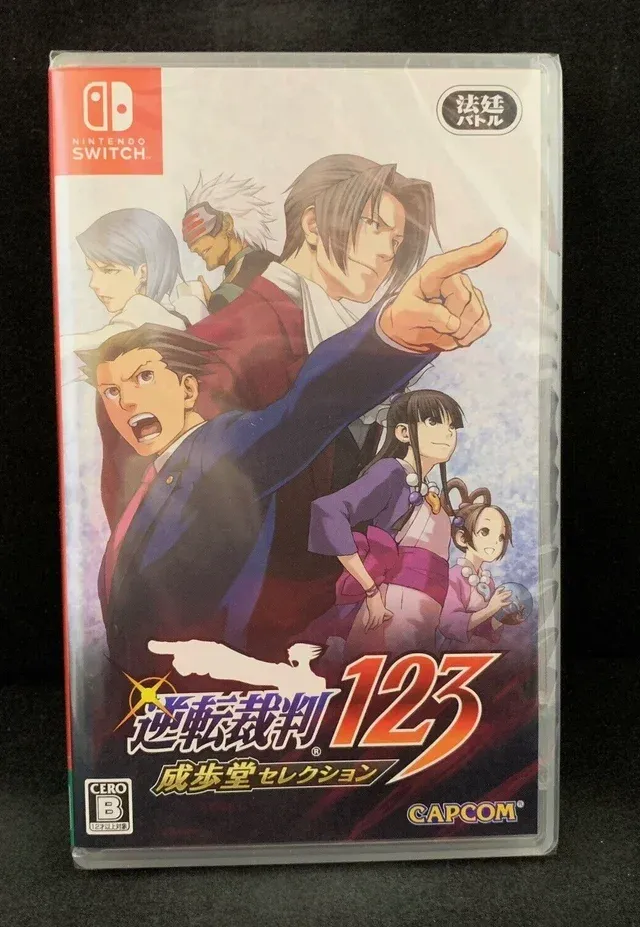 Phoenix Wright Ace Attorney Trilogy Switch