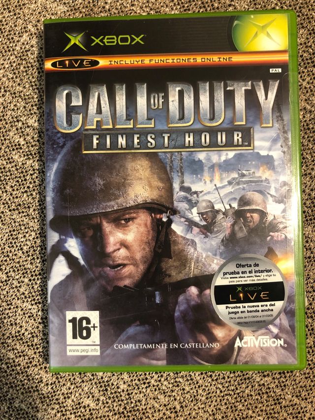 Xbox Call of Duty Finest Hour Español