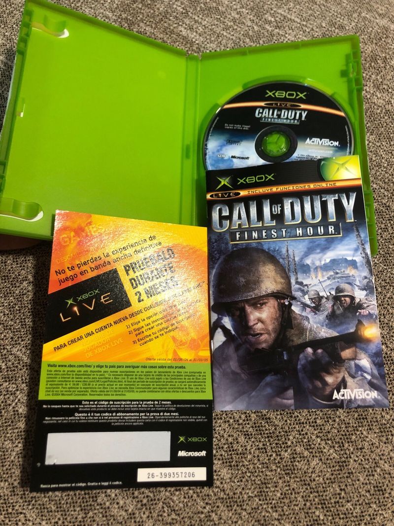 Xbox Call of Duty Finest Hour Español afbeelding 2