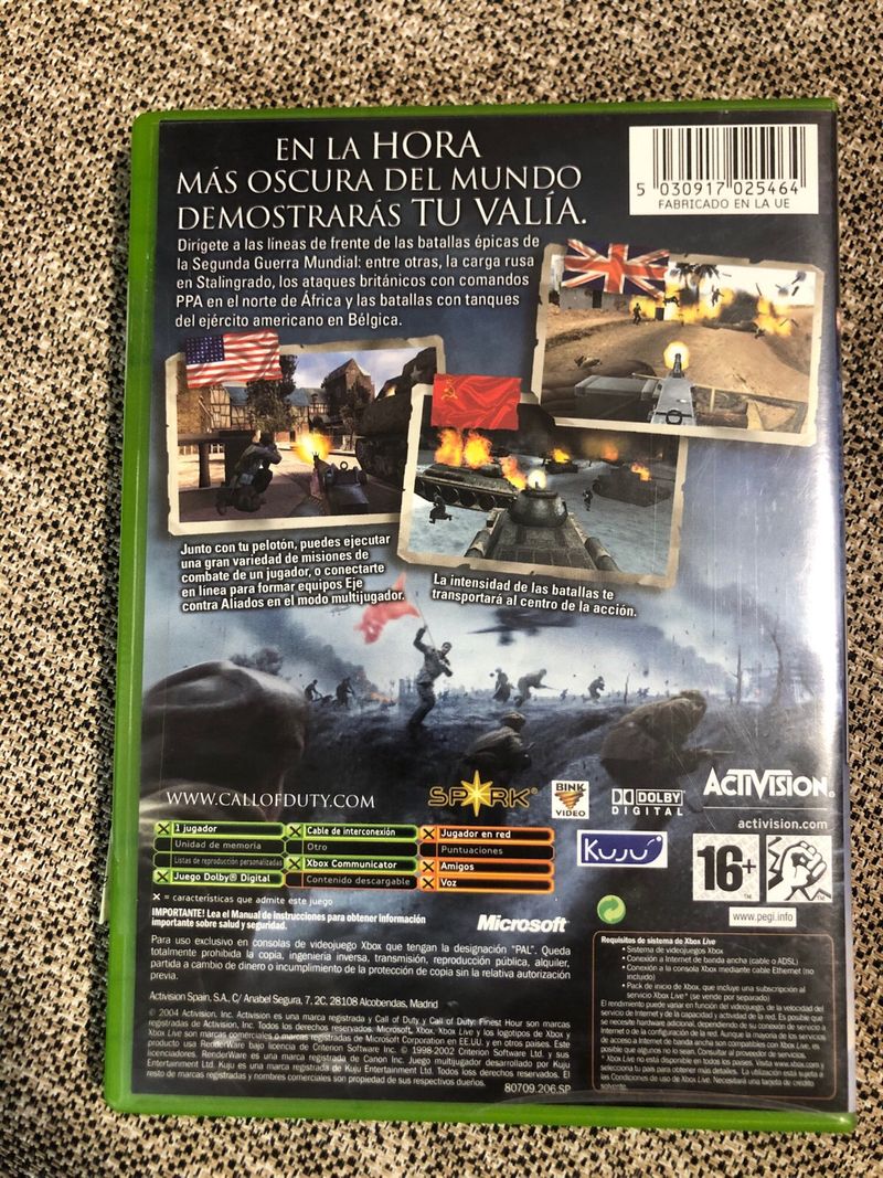 Xbox Call of Duty Finest Hour Español afbeelding 3