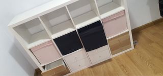 Estantería 1.5x1.15m con cajones y cestas