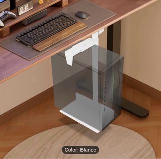 Soporte PC Mesa Blanco Ajustable