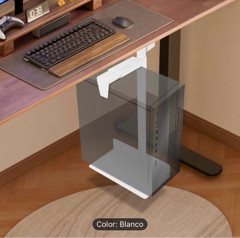 Soporte PC Mesa Blanco Ajustable afbeelding 3