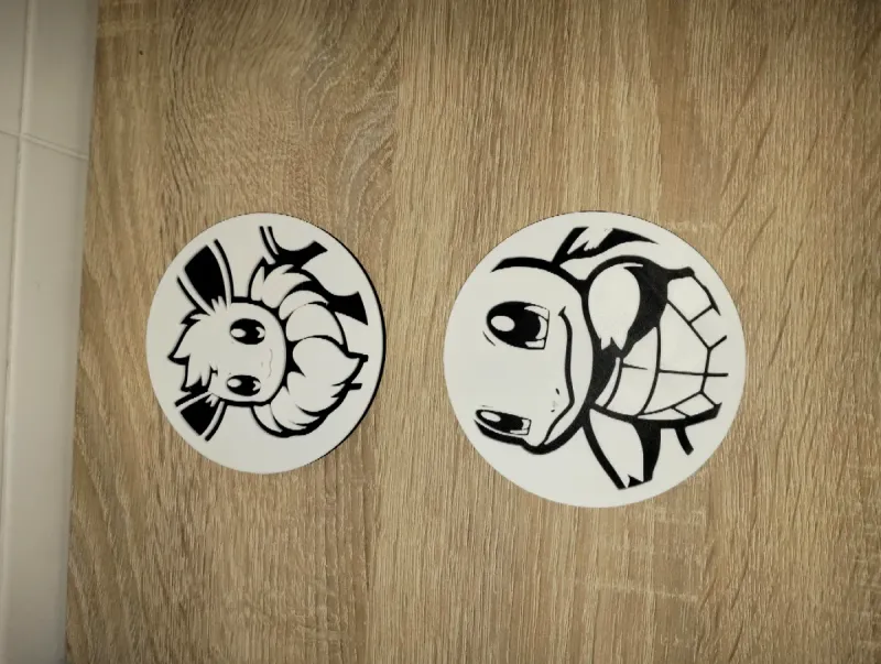 Posavasos Pokemon 3D afbeelding 3