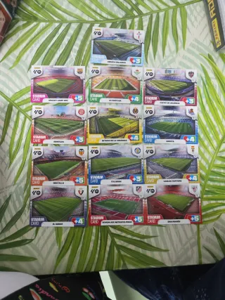 Cartas Panini Adrenalyn Stadium lote