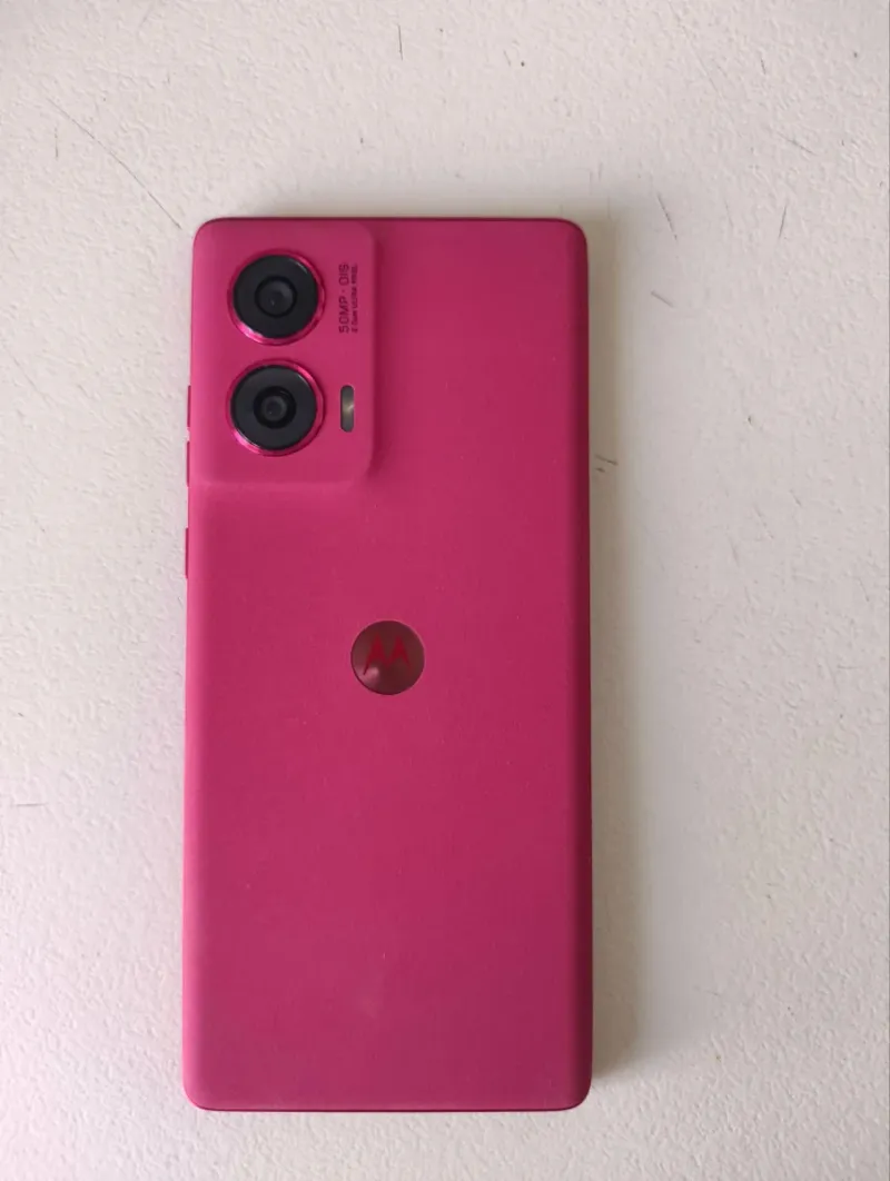 Motorola Edge 50 Fusion Rosa + Funda afbeelding 7