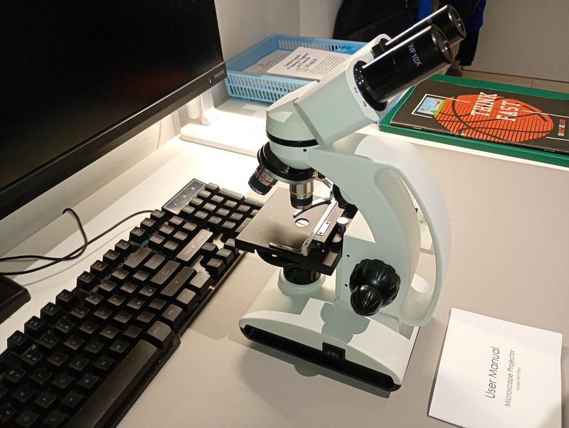 Microscopio binocular profesional 40X-1000X