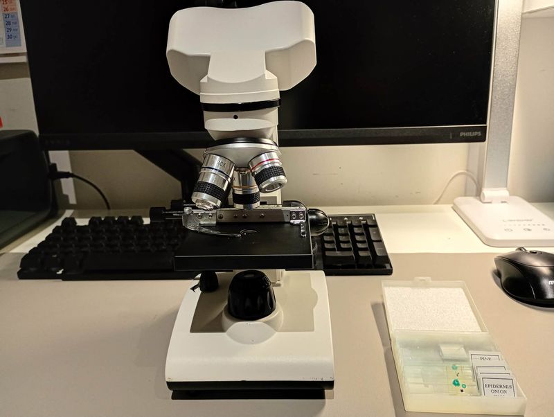 Microscopio binocular profesional 40X-1000X afbeelding 2
