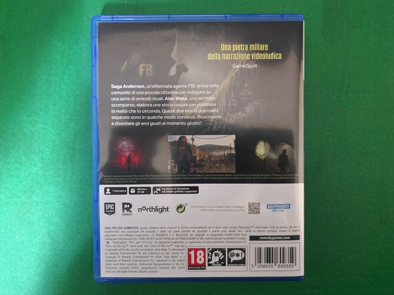Edición Deluxe de Alan Wake 2 para PS5 afbeelding 2